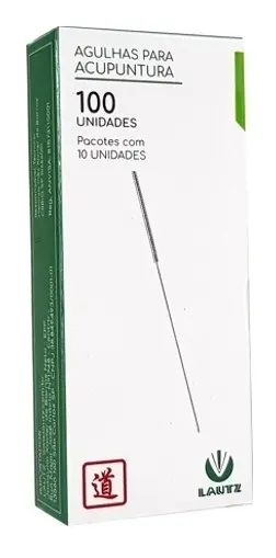 Agulha Acupuntura 25x40 Cx 100 Un Pcte - Lautz (importada)
